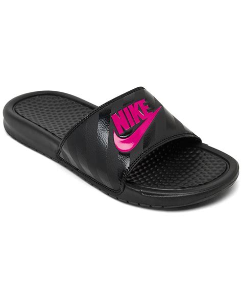 nike benassi swoosh weiß|Women's Nike Benassi JDI Swoosh Slide Sandals .